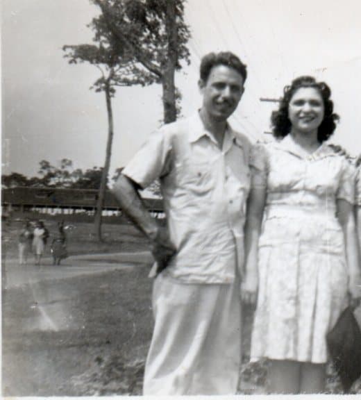 Her grandparents, Damiano and Fay