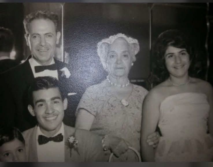 Great Grandma Clara and family