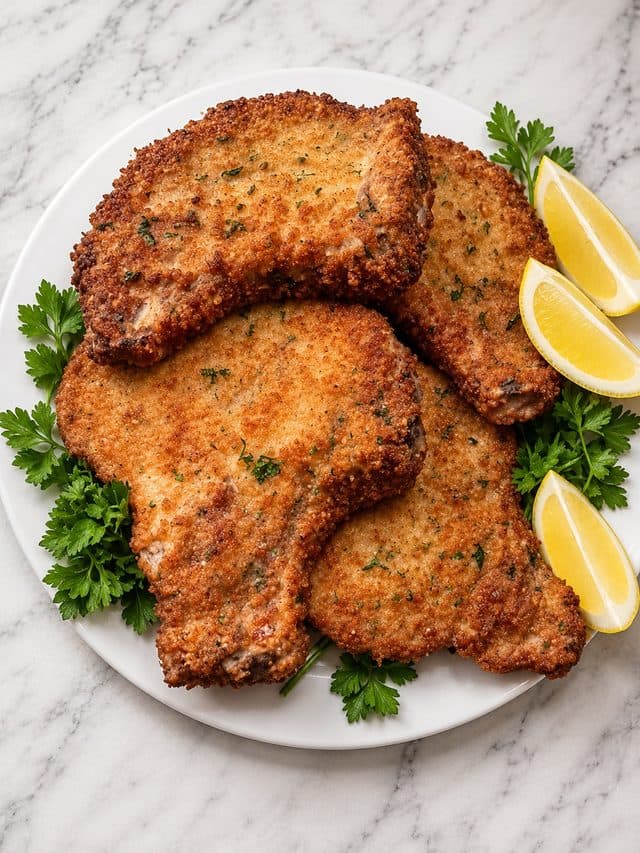 Breaded Pork Chops Mom’s Style