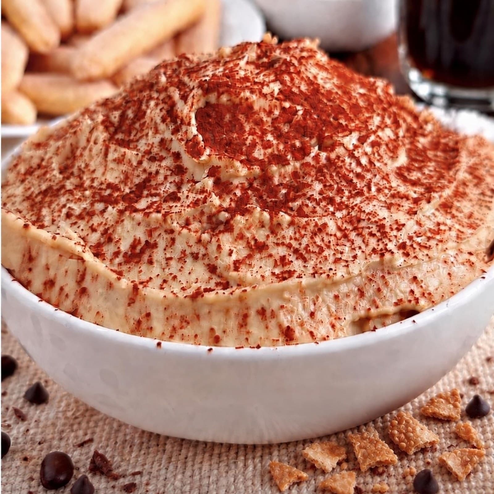 Cannoli Queen's Tiramisu Cannoli Cream Dip