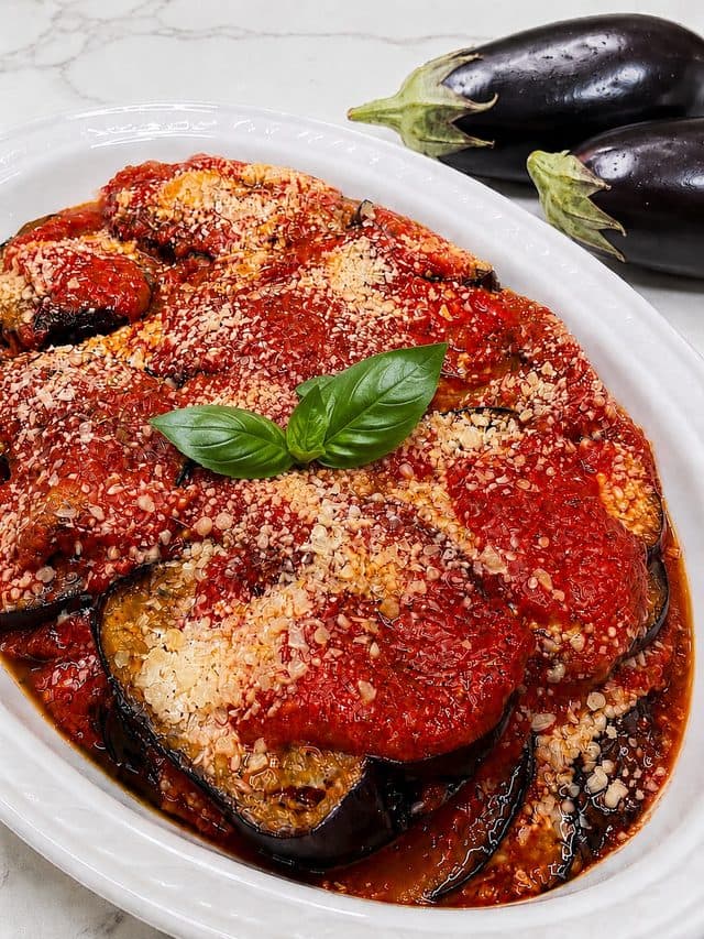 Dad’s Eggplant Sicilian
