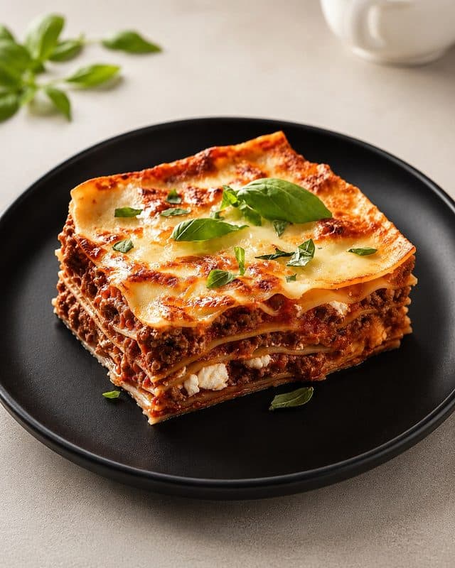 Fay’s Meat Lasagna