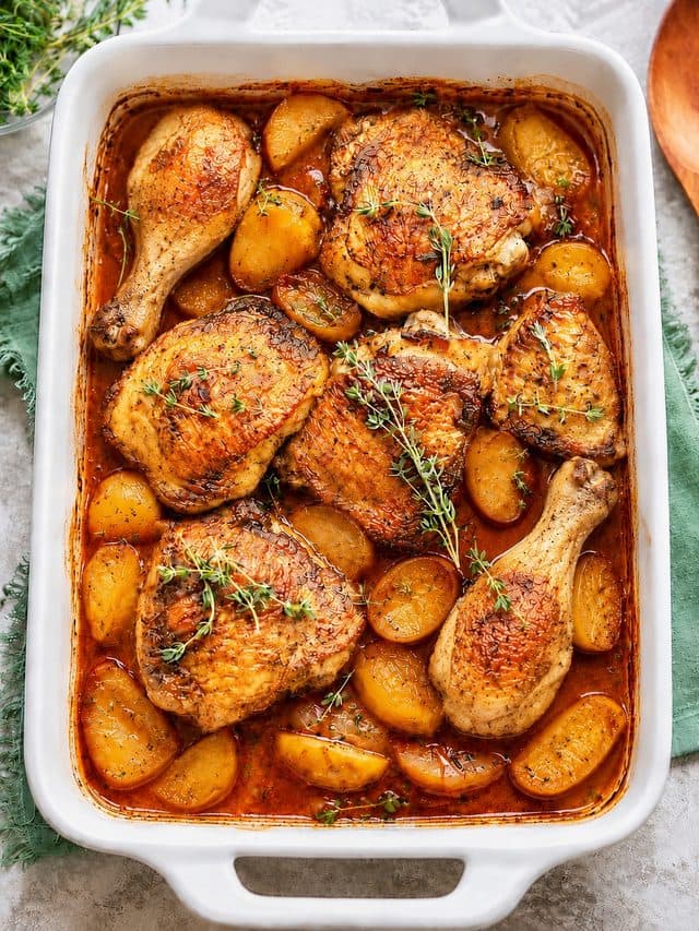Frances’ Chicken & Potatoes