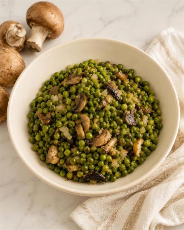 Peas & Mushrooms